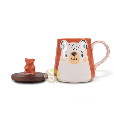 Mug ourson rouge