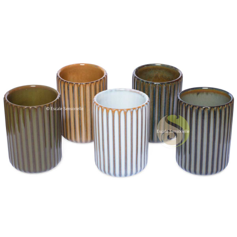 Set de 5 tasses céramiques