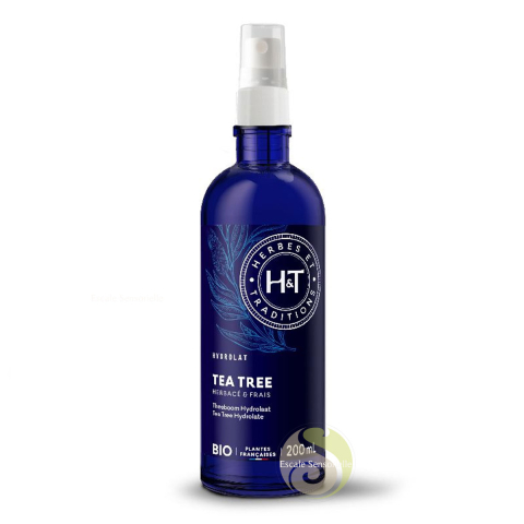 Tea tree bio hydrolat verte, épicée et fraîche 200 ml Herbes et Traditions