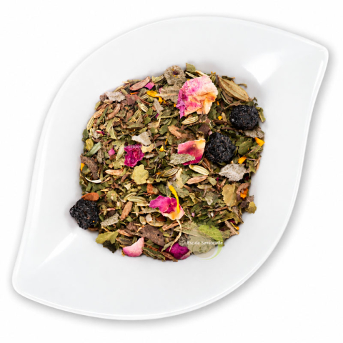 Tisane pour le jeûne selon les principes d'Hildegarde de Bingen