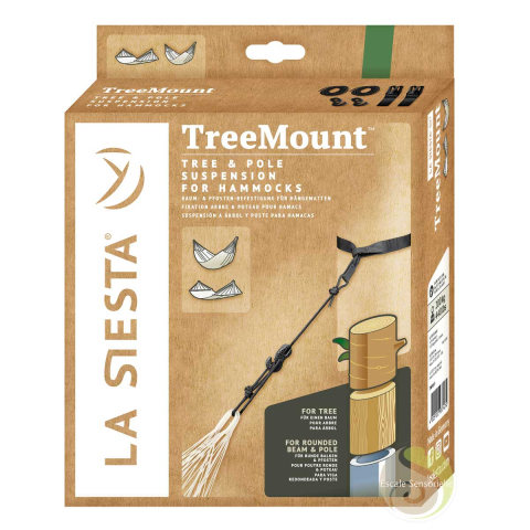 Set de fixation arbre et poteau pour hamac