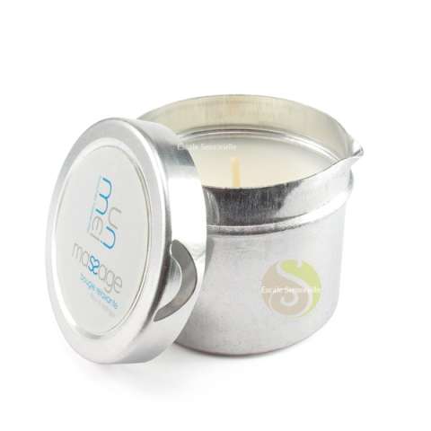 Bougie de massage fleur de d'oranger