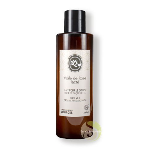 Voile de rose lactée lait pour le corps Laboratoire des sources