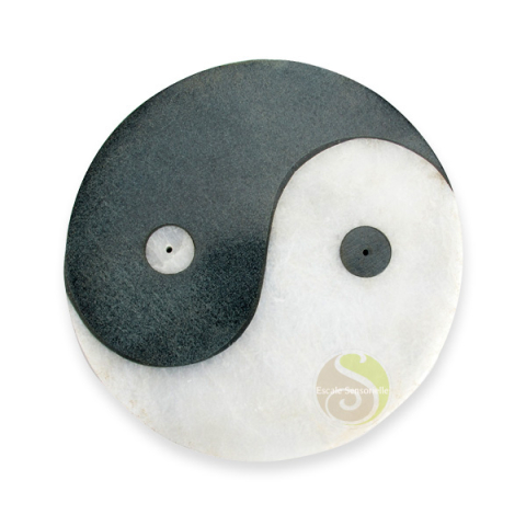 Support à encens symbole yin yang