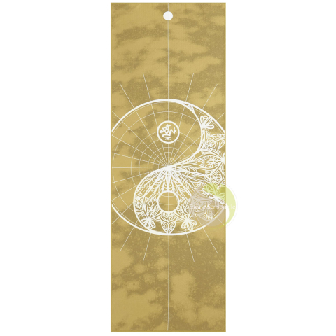 Éponge yoga à picots antidérapante Yogitoes yindara gold sécurité hygiène Manduka