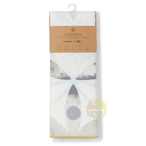 Serviette de hot yoga Yogitoes+ Repreve® - White Light