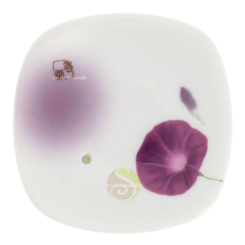 Support japonais fleur de prunier pour encens Yume no Yume en céramique