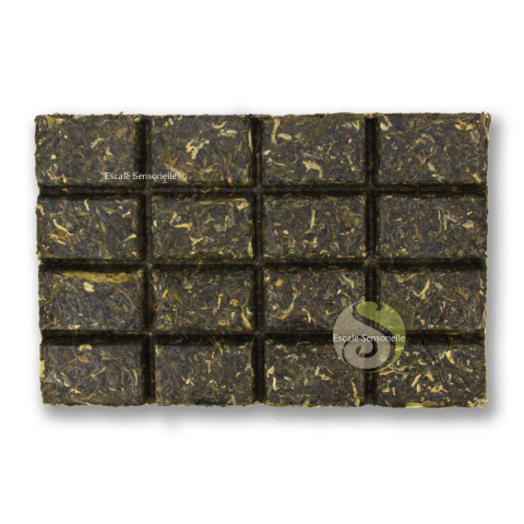 Carré de thé vert Pu-erh Yunnan lu zhang pour gaiwan ou théière yixing