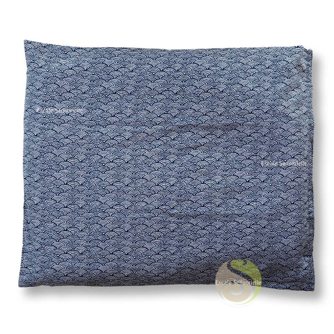 Zabuton seigaiha zafuji tapis de base pour coussin et banc
