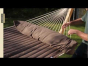 LA SIESTA Alabama - Hamac à barres résistant avec coussin