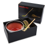 Coffret matcha gris rouge pour s'initier à la préparation du thé