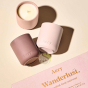 Collection 3 bougies luxes Aery living Wanderlust au parfum naturel végan