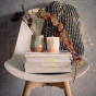 Bougie sans OGM et plastic Aery Living happy space parfum d'intérieur
