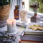 Bougie d'intérieur luxe huiles essentielles naturelles Aery Living Serene