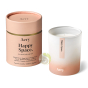 Happy Space bougie luxe géranium, rose et ambre Aery Living