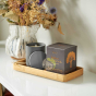 Bougie design luxe Aery living Indian Sandalwood céramique 