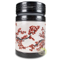 boite de rangement akashi cherry à thé métallique double fermeture 150g