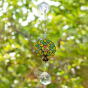 Suspension mobile à accroché arbre de vie intérieur extérieur métal résine