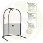 Points forts support cylindrique fauteuil hamac Arcada la Siesta
