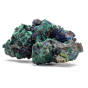 Pierre d'azurite malachite du Maroc pièce unique