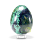 Azurite malachite oeuf pierre minérale naturelle favorise la liberté 