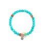 bracelet rudraksha Turquoise vertus signification bienfaits