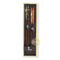 Duo de baguettes japonaises en bois naturel Mont Fuji