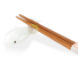 Coffret support et baguettes japonais verre et bambous fait main