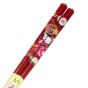 Baguette maiko rouge japonaise pour cuisine asiatique