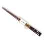 Baguettes japonaises 23 cm lapin mauve en bois naturel cuisine nippone