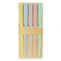 Baguettes japonaises hexagonales pastel chaleur 220°c cuisine préparation plats