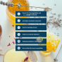 Bienfaits bain moussant au thym, pin, lavande et miel Dresdner Essenz