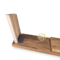 Charnière permettant de plier le siège de méditation fleur de vie en bois de manguier