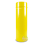 Boite double couvercle à thé 100g jaune glossy