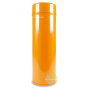Boite double couvercle à thé 100g orange glossy