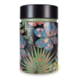 Boite hermétique thé Eigenart ronde rustic flower red 125g conservation