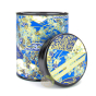 Boite thé d'exception 100g finition motif papier washi japonais