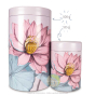 Choix contenance boite métallique 500g à thé padma rose