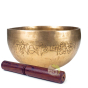Petit bol gravé Bouddha tibétain chantant mantra Om mani padme hum