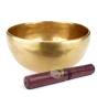 Utiliser bol chantant tibétain 7 métaux fabrication artisanale méditation yoga