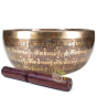 Bol tibétain gravé bouddha médecin rare Tibet