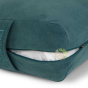 Bolster déhoussable rectangulaire doux vert Sage solid manduka