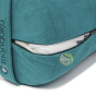 Coussin bolster déhoussable lavable yoga Manduka rond deep sea