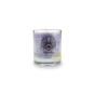 Bougie 7eme chakra rouge Sahasrara sans parfum mèche coton