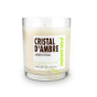 Bougie cristal d'ambre pure et naturelle
