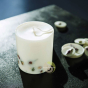 Natural soy wax candle rose The Munio