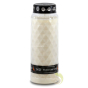 Bougie funéraire longue durée premium blanche 14 jours de combustion