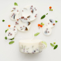 Ensemble fondants parfumés bougie ashberries & bilberies leaves coffret The Munio