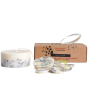 Boite de fondant parfumé bougie The Munio bruyère (heather) vegan & sans OGM
