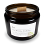 Bougie mèche bois Bali aux parfums de Grasse